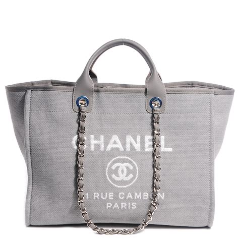 chanel deauville tote medium|chanel deauville large canvas bags.